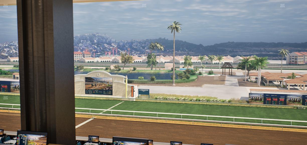 Del Mar Thoroughbred Club - Section Turf Club Lvl 4 Tbl 522 Seat View