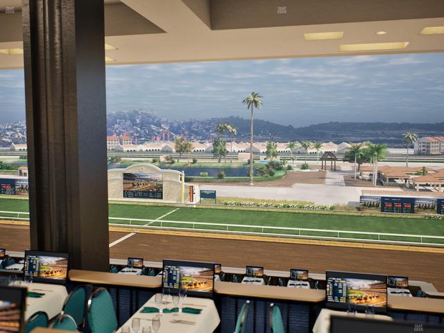 Del Mar Thoroughbred Club - Section Turf Club Lvl 4 Tbl 522 Seat View