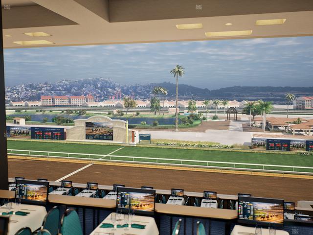 Del Mar Thoroughbred Club - Section Turf Club Lvl 4 Tbl 523 Seat View