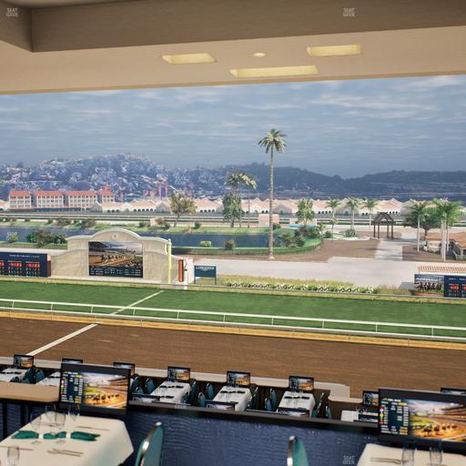Del Mar Thoroughbred Club - Section Turf Club Lvl 4 Tbl 524 Seat View