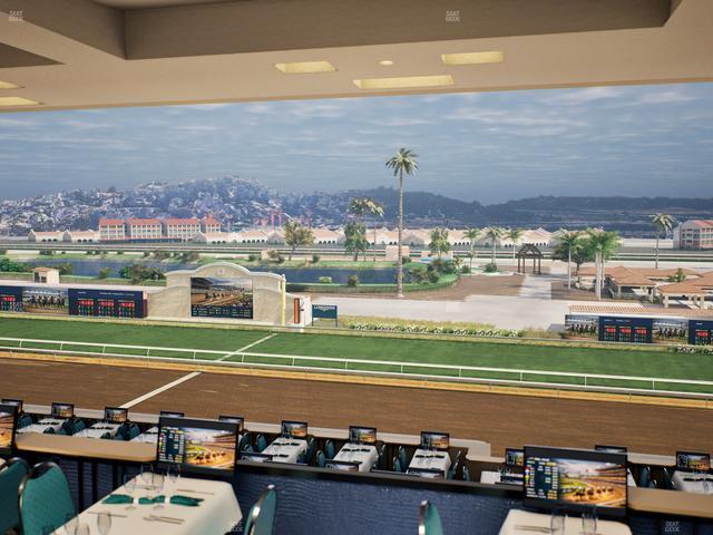 Del Mar Thoroughbred Club - Section Turf Club Lvl 4 Tbl 524 Seat View