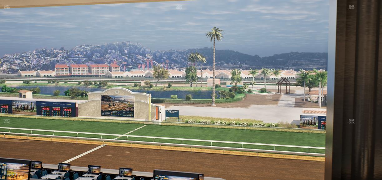 Del Mar Thoroughbred Club - Section Turf Club Lvl 4 Tbl 525 Seat View