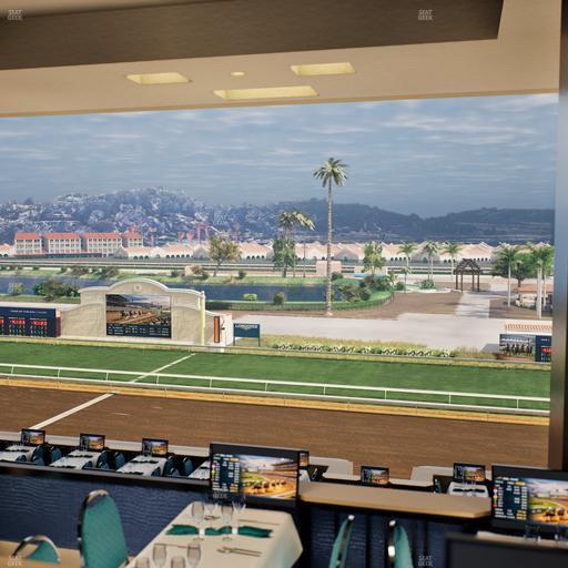 Del Mar Thoroughbred Club - Section Turf Club Lvl 4 Tbl 525 Seat View