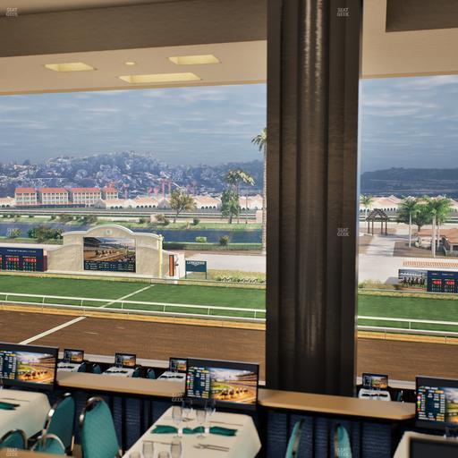 Del Mar Thoroughbred Club - Section Turf Club Lvl 4 Tbl 526 Seat View