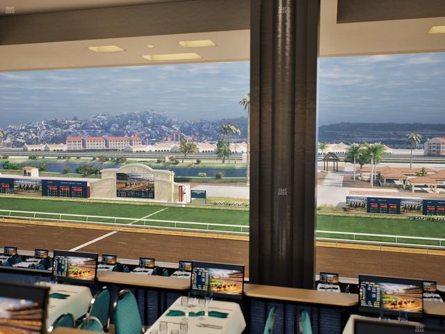 Del Mar Thoroughbred Club - Section Turf Club Lvl 4 Tbl 526 Seat View