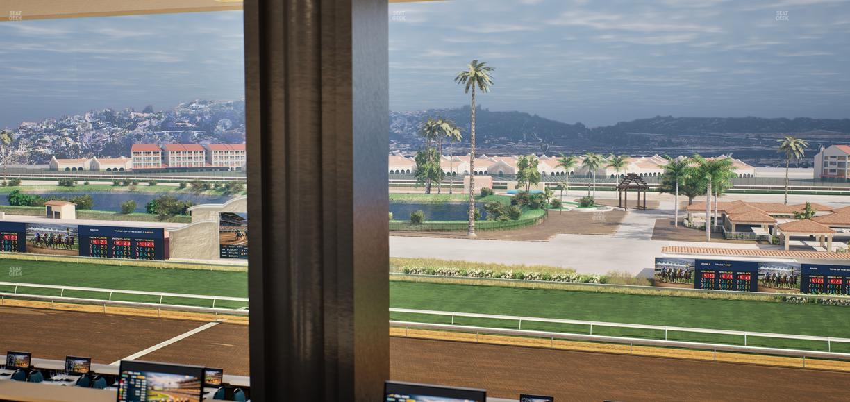 Del Mar Thoroughbred Club - Section Turf Club Lvl 4 Tbl 527 Seat View