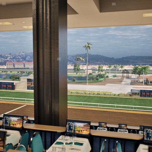 Del Mar Thoroughbred Club - Section Turf Club Lvl 4 Tbl 527 Seat View