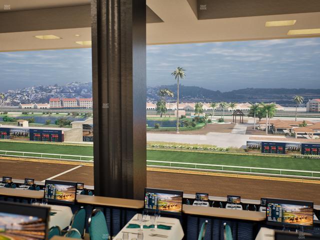 Del Mar Thoroughbred Club - Section Turf Club Lvl 4 Tbl 527 Seat View
