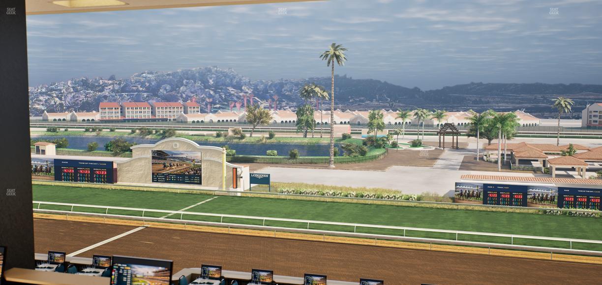 Del Mar Thoroughbred Club - Section Turf Club Lvl 4 Tbl 528 Seat View