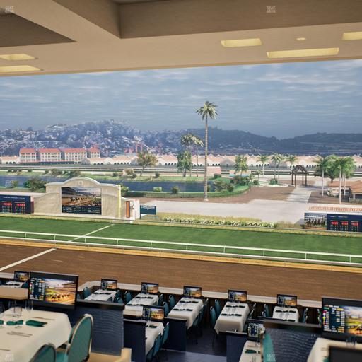 Del Mar Thoroughbred Club - Section Turf Club Lvl 4 Tbl 528 Seat View