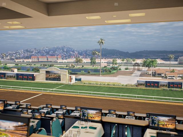 Del Mar Thoroughbred Club - Section Turf Club Lvl 4 Tbl 529 Seat View