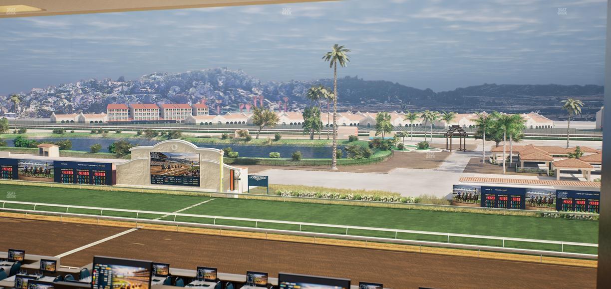 Del Mar Thoroughbred Club - Section Turf Club Lvl 4 Tbl 530 Seat View