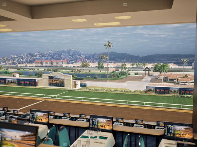 Del Mar Thoroughbred Club - Section Turf Club Lvl 4 Tbl 530 Seat View