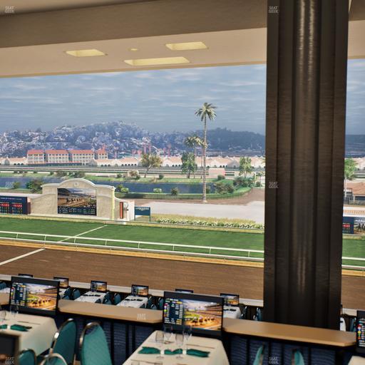 Del Mar Thoroughbred Club - Section Turf Club Lvl 4 Tbl 531 Seat View