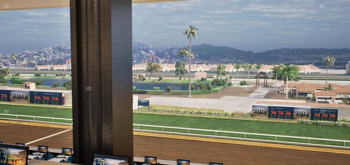 Del Mar Thoroughbred Club - Section Turf Club Lvl 4 Tbl 532 Seat View