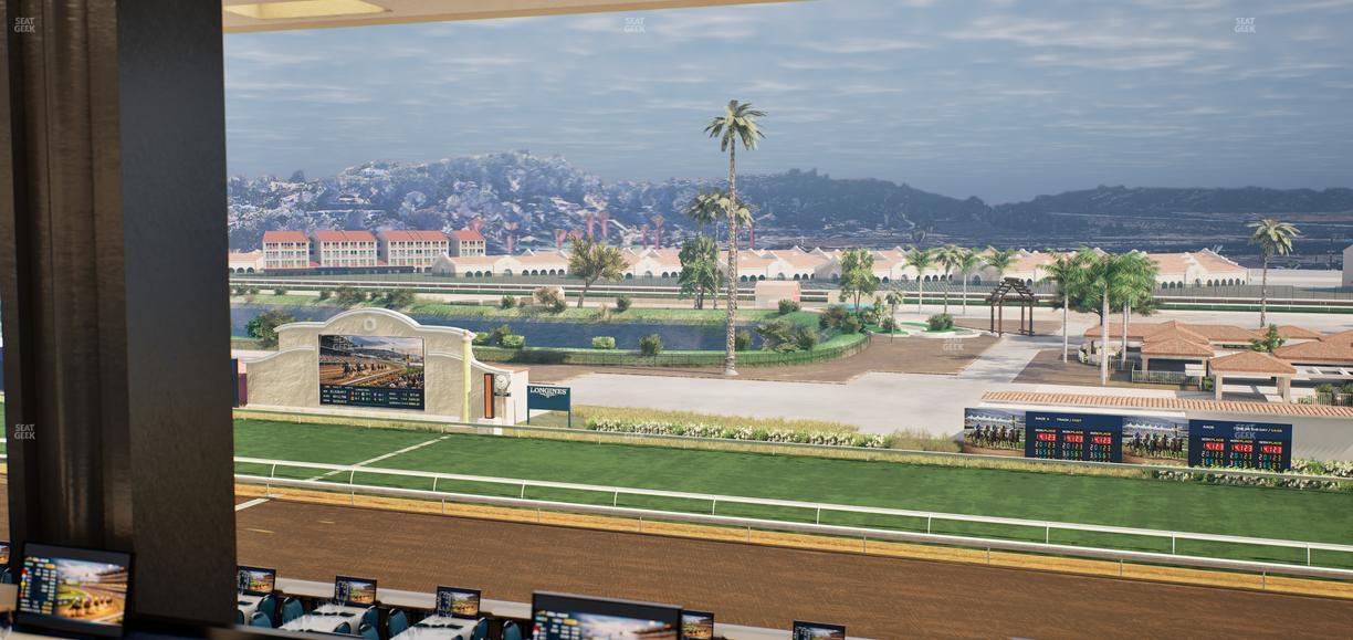Del Mar Thoroughbred Club - Section Turf Club Lvl 4 Tbl 533 Seat View