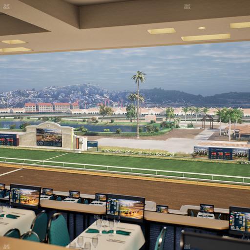 Del Mar Thoroughbred Club - Section Turf Club Lvl 4 Tbl 534 Seat View