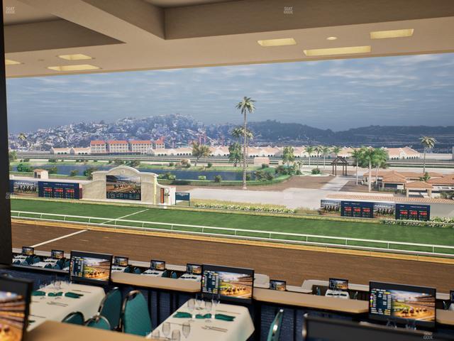 Del Mar Thoroughbred Club - Section Turf Club Lvl 4 Tbl 534 Seat View