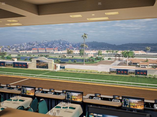Del Mar Thoroughbred Club - Section Turf Club Lvl 4 Tbl 535 Seat View