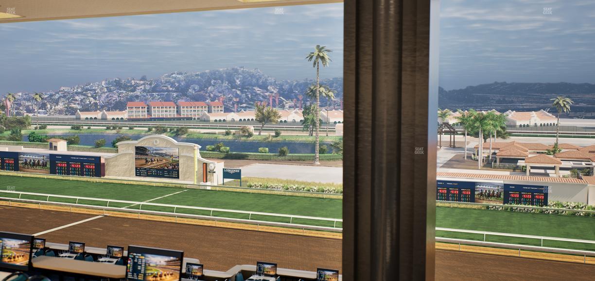 Del Mar Thoroughbred Club - Section Turf Club Lvl 4 Tbl 536 Seat View