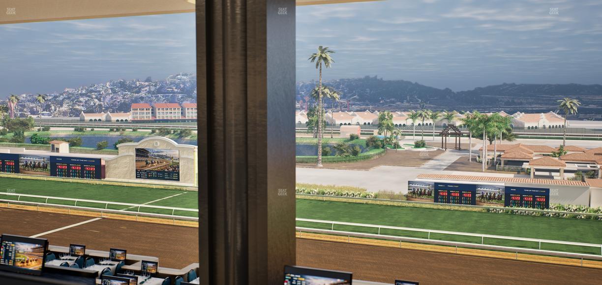 Del Mar Thoroughbred Club - Section Turf Club Lvl 4 Tbl 537 Seat View
