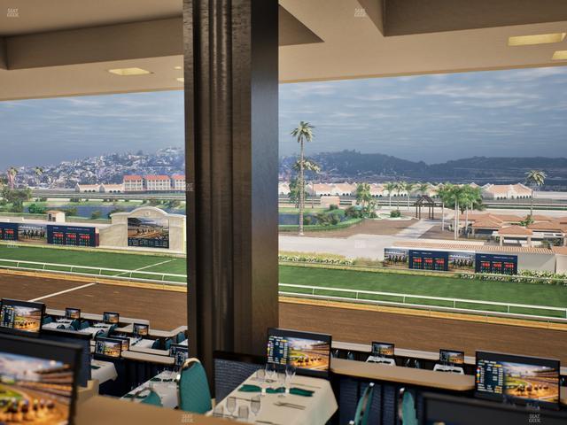 Del Mar Thoroughbred Club - Section Turf Club Lvl 4 Tbl 537 Seat View