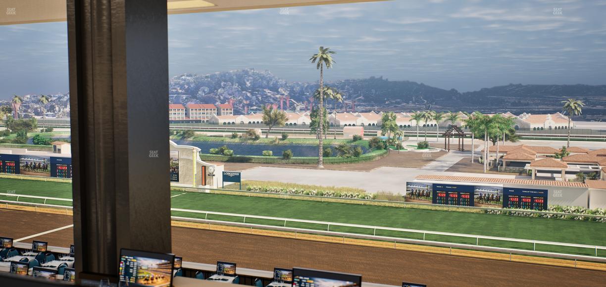 Del Mar Thoroughbred Club - Section Turf Club Lvl 4 Tbl 538 Seat View