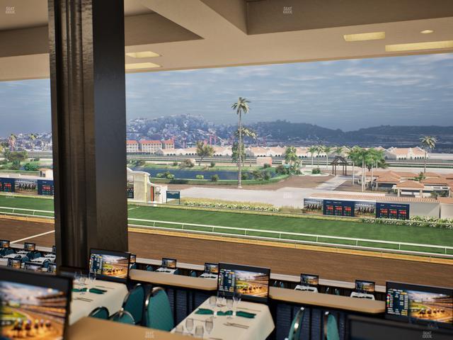 Del Mar Thoroughbred Club - Section Turf Club Lvl 4 Tbl 538 Seat View