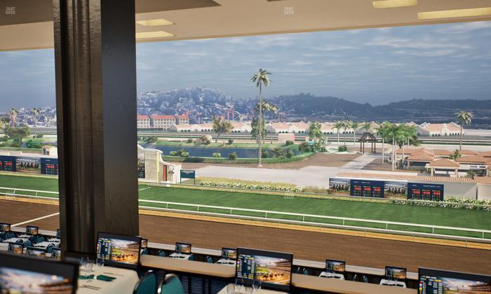Del Mar Thoroughbred Club - Section Turf Club Lvl 4 Tbl 538 Seat View