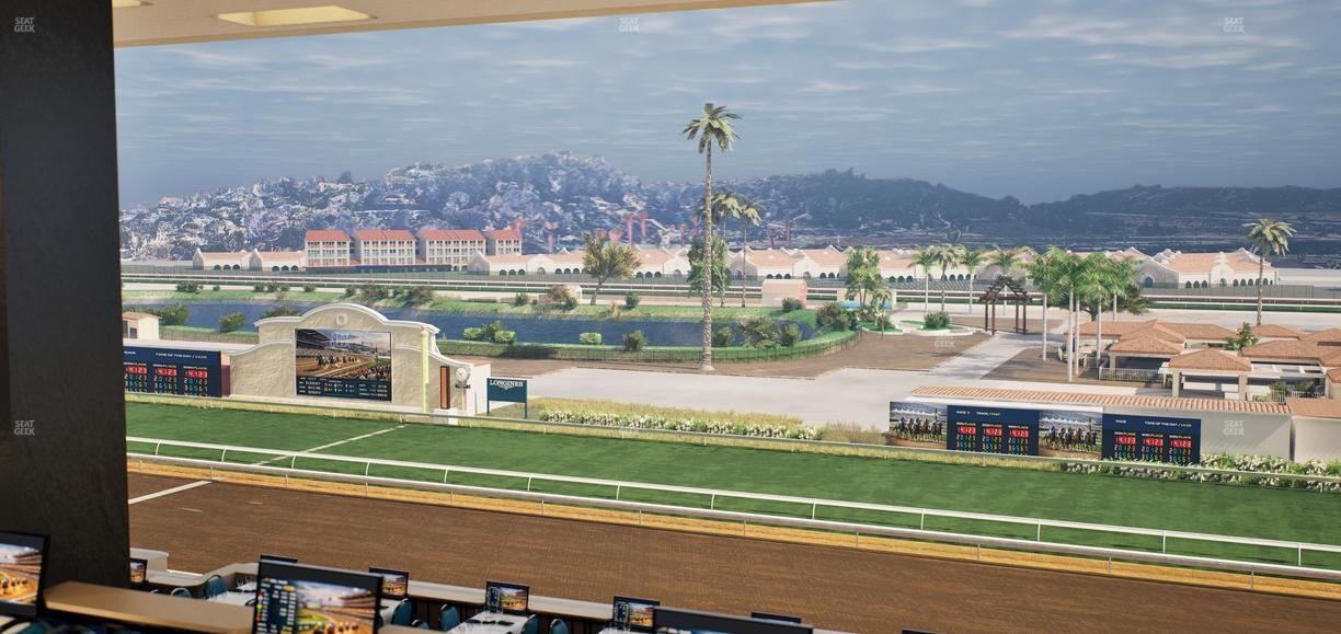 Del Mar Thoroughbred Club - Section Turf Club Lvl 4 Tbl 539 Seat View