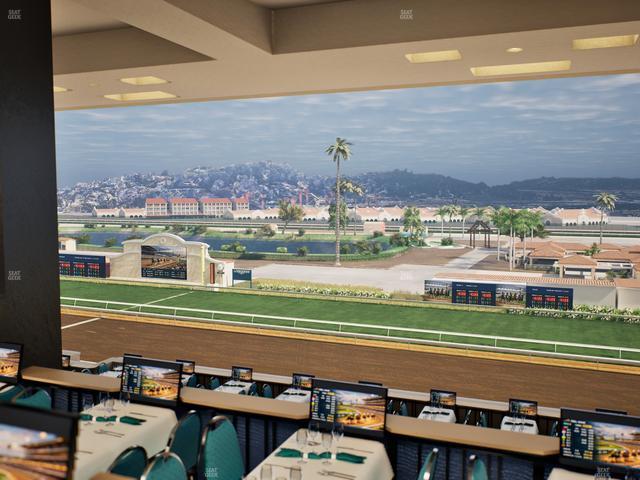 Del Mar Thoroughbred Club - Section Turf Club Lvl 4 Tbl 539 Seat View