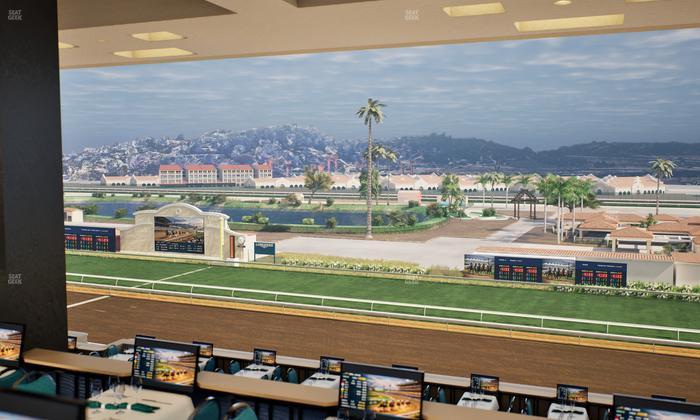 Del Mar Thoroughbred Club - Section Turf Club Lvl 4 Tbl 539 Seat View