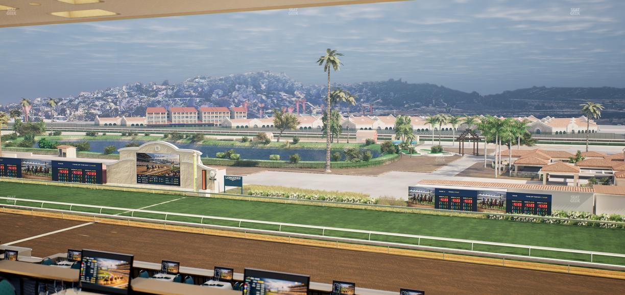 Del Mar Thoroughbred Club - Section Turf Club Lvl 4 Tbl 540 Seat View