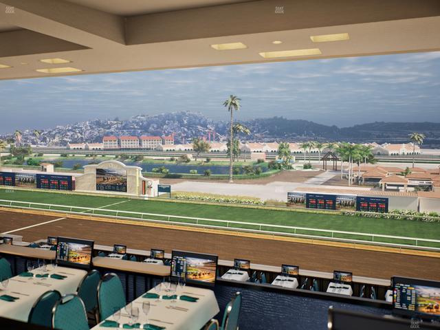 Del Mar Thoroughbred Club - Section Turf Club Lvl 4 Tbl 540 Seat View