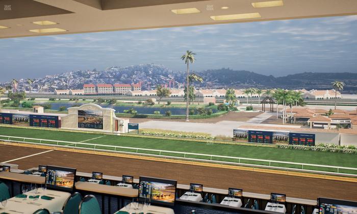 Del Mar Thoroughbred Club - Section Turf Club Lvl 4 Tbl 540 Seat View