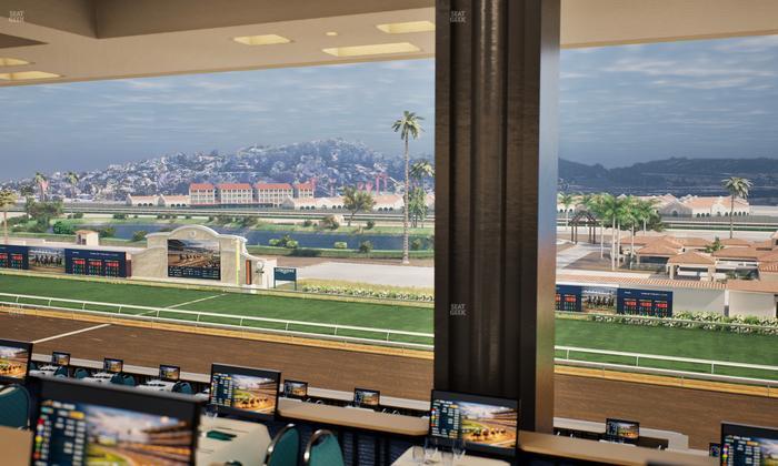 Del Mar Thoroughbred Club - Section Turf Club Lvl 4 Tbl 542 Seat View