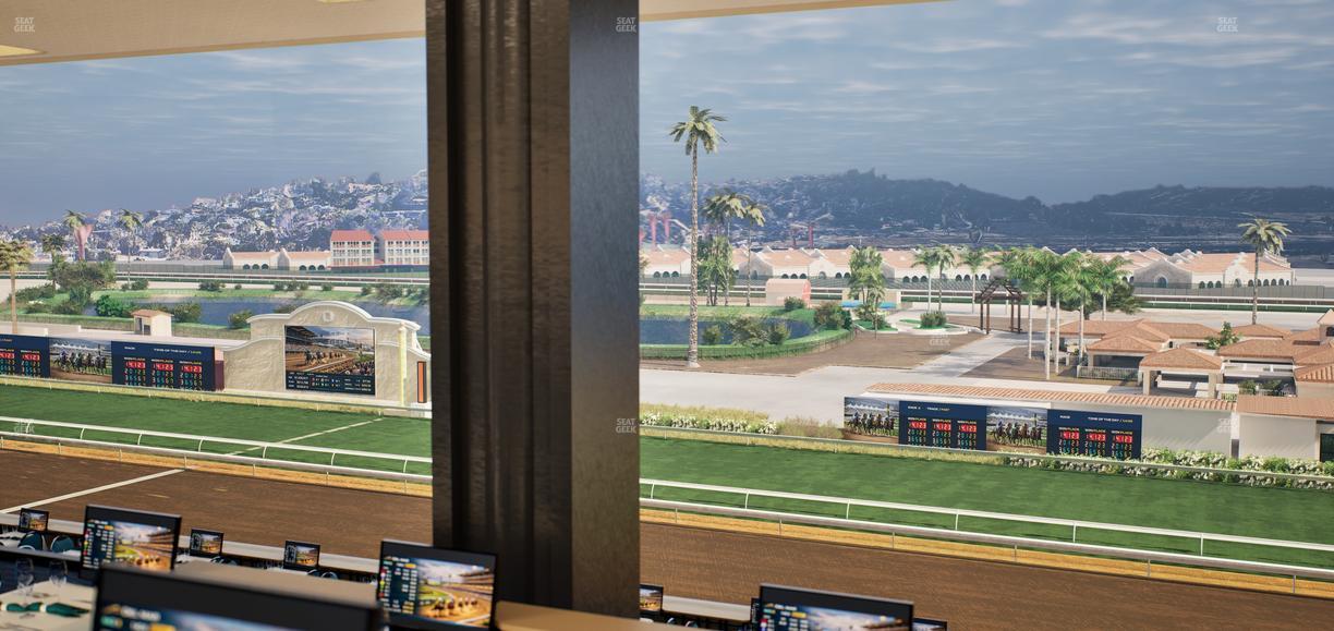 Del Mar Thoroughbred Club - Section Turf Club Lvl 4 Tbl 543 Seat View
