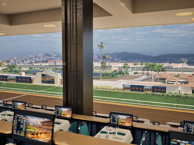 Del Mar Thoroughbred Club - Section Turf Club Lvl 4 Tbl 543 Seat View
