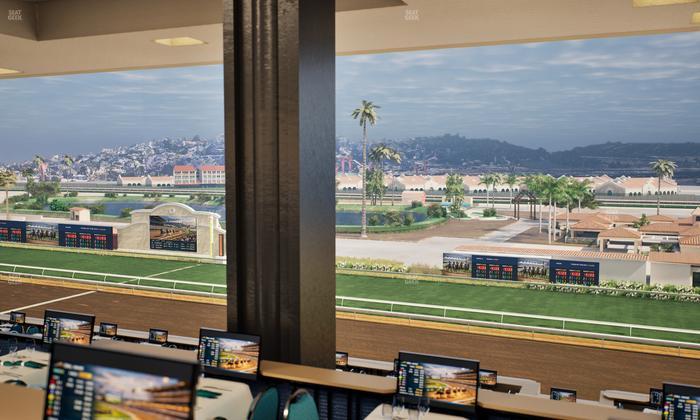 Del Mar Thoroughbred Club - Section Turf Club Lvl 4 Tbl 543 Seat View