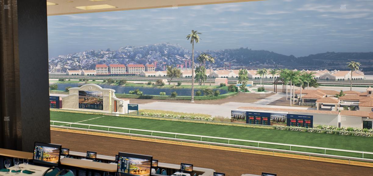 Del Mar Thoroughbred Club - Section Turf Club Lvl 4 Tbl 544 Seat View