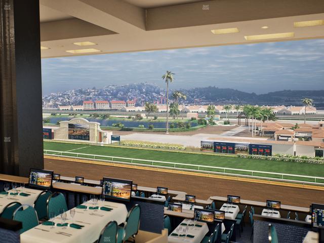 Del Mar Thoroughbred Club - Section Turf Club Lvl 4 Tbl 544 Seat View