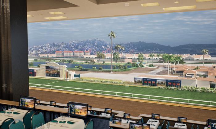 Del Mar Thoroughbred Club - Section Turf Club Lvl 4 Tbl 544 Seat View