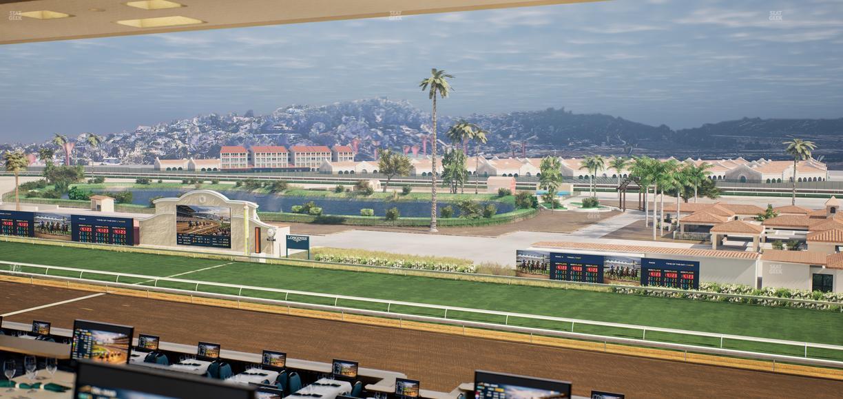 Del Mar Thoroughbred Club - Section Turf Club Lvl 4 Tbl 545 Seat View