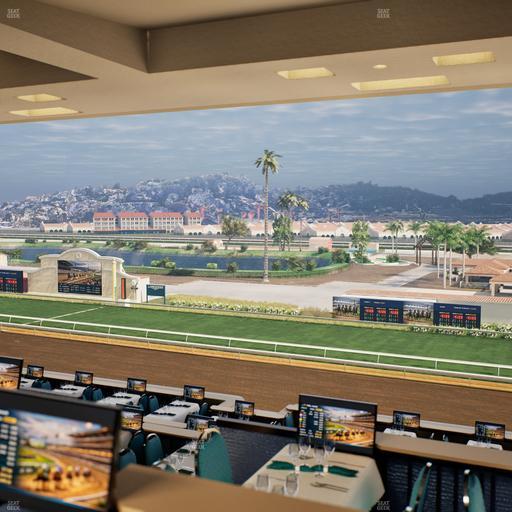 Del Mar Thoroughbred Club - Section Turf Club Lvl 4 Tbl 545 Seat View