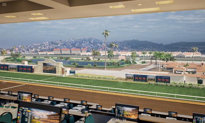 Del Mar Thoroughbred Club - Section Turf Club Lvl 4 Tbl 545 Seat View