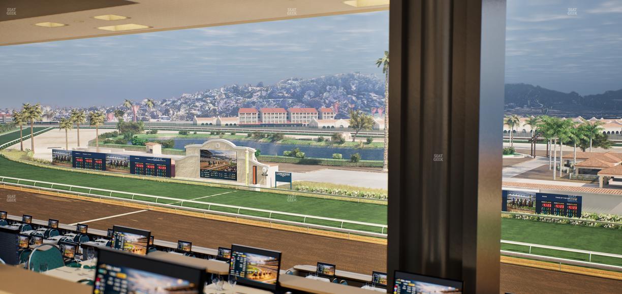 Del Mar Thoroughbred Club - Section Turf Club Lvl 4 Tbl 547 Seat View