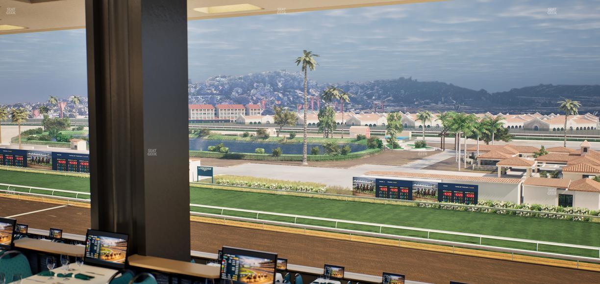 Del Mar Thoroughbred Club - Section Turf Club Lvl 4 Tbl 548 Seat View