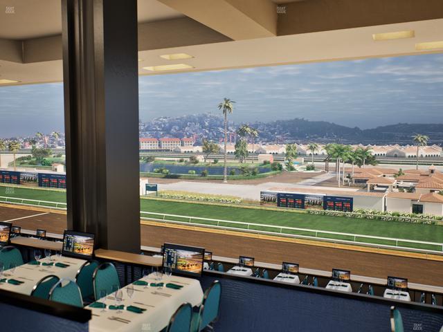 Del Mar Thoroughbred Club - Section Turf Club Lvl 4 Tbl 548 Seat View