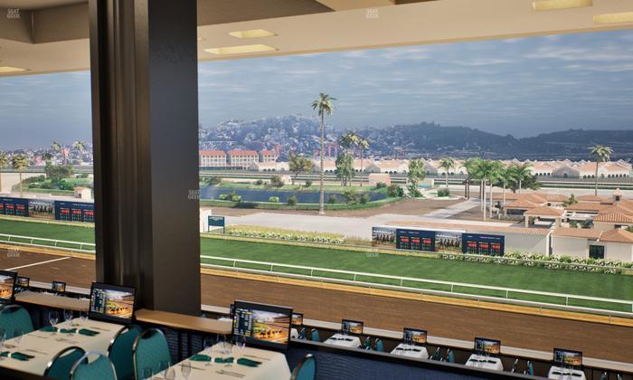 Del Mar Thoroughbred Club - Section Turf Club Lvl 4 Tbl 548 Seat View
