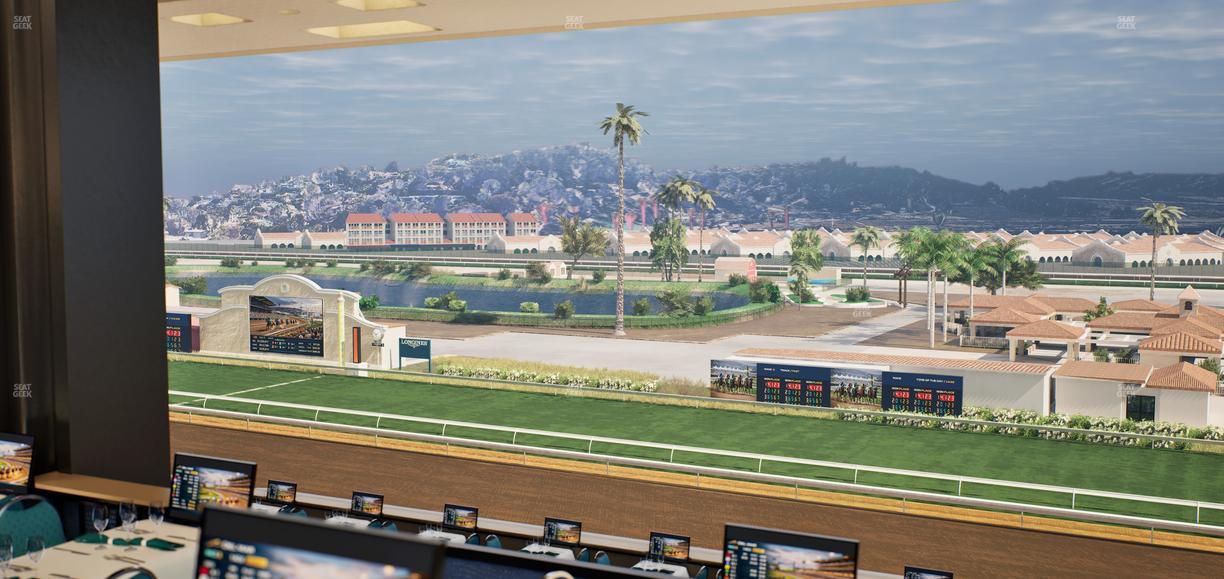Del Mar Thoroughbred Club - Section Turf Club Lvl 4 Tbl 549 Seat View